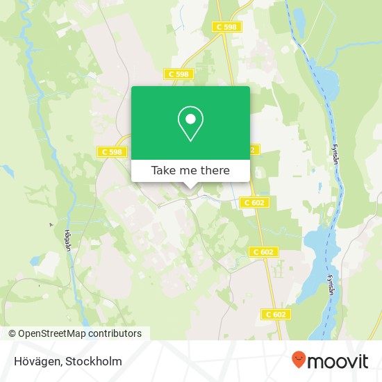 Hövägen map