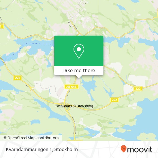 Kvarndammsringen 1 map