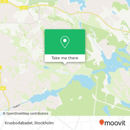 Krusbodabadet map