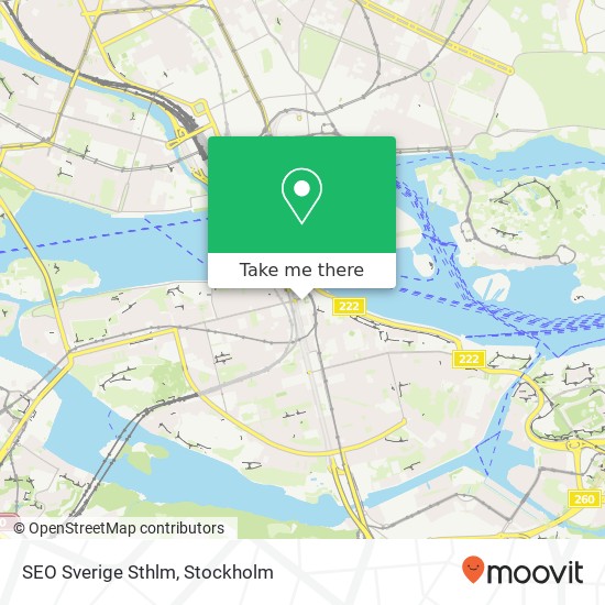 SEO Sverige Sthlm map