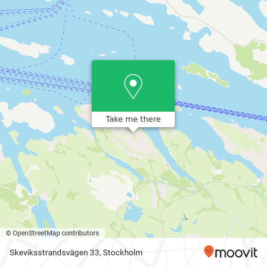 Skeviksstrandsvägen 33 map