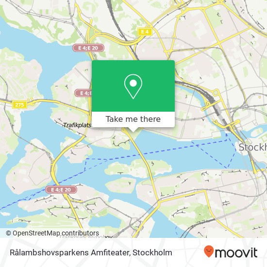 Rålambshovsparkens Amfiteater map