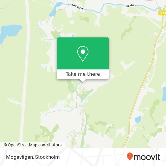 Mogavägen map