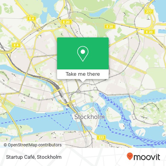 Startup Café map