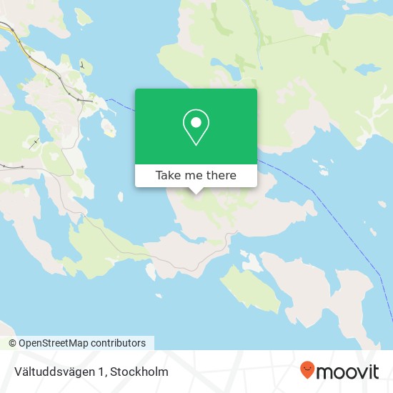 Vältuddsvägen 1 map