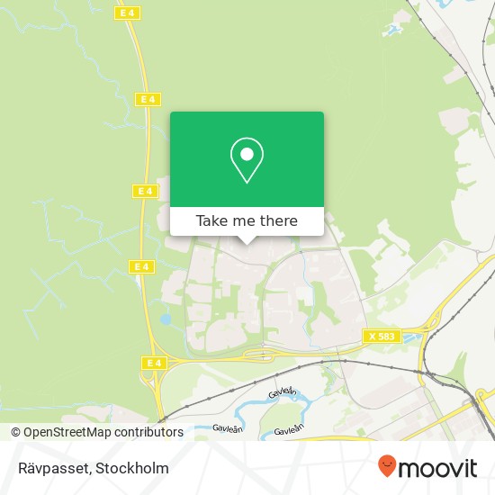 Rävpasset map