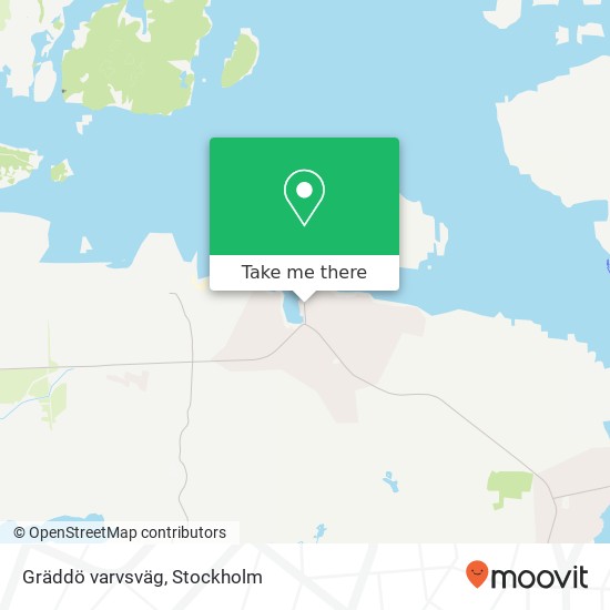 Gräddö varvsväg map