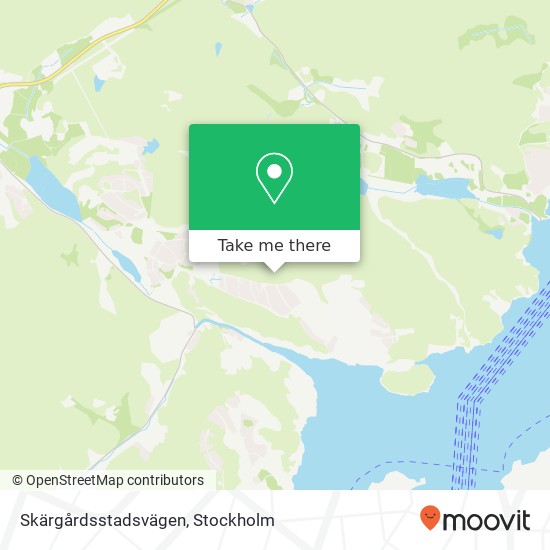 Skärgårdsstadsvägen map