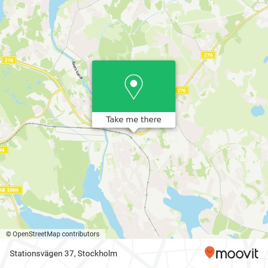 Stationsvägen 37 map