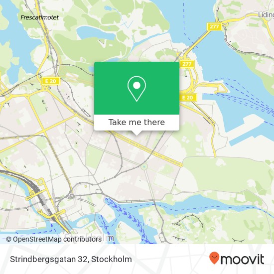 Strindbergsgatan 32 map