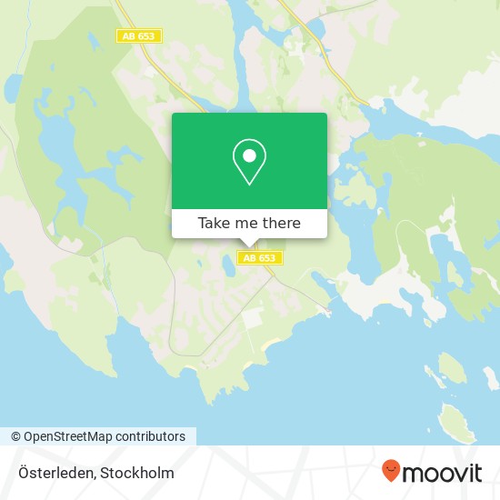 Österleden map