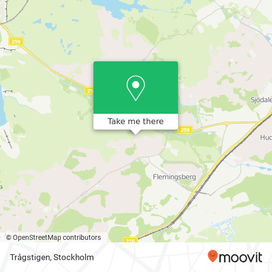 Trågstigen map