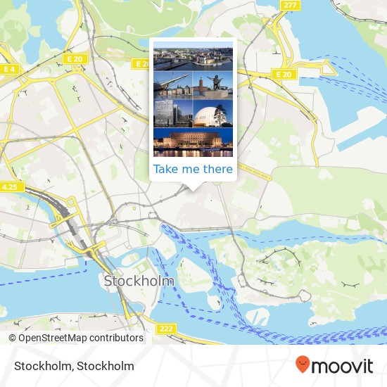 Stockholm map