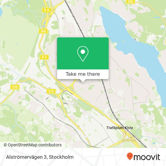 Alströmervägen 3 map