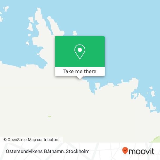 Östersundvikens Båthamn map