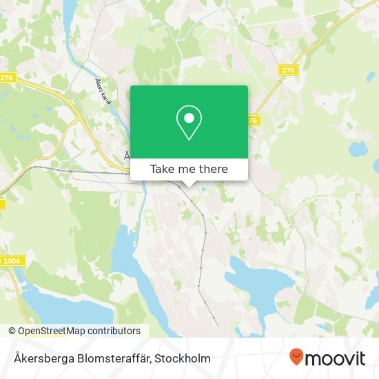 Åkersberga Blomsteraffär map