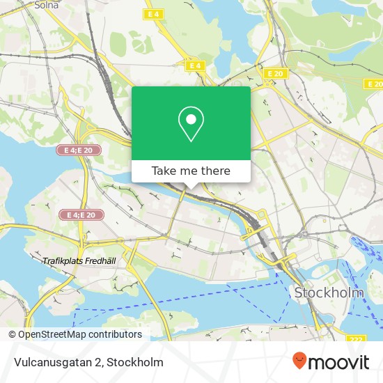 Vulcanusgatan 2 map