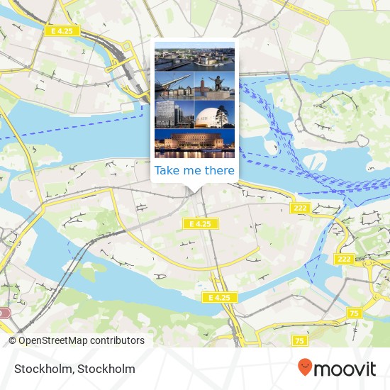 Stockholm map