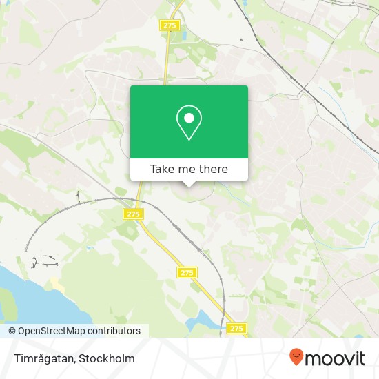 Timrågatan map