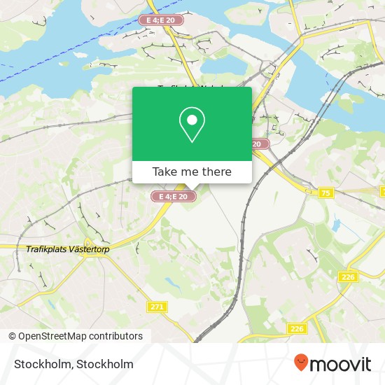 Stockholm map