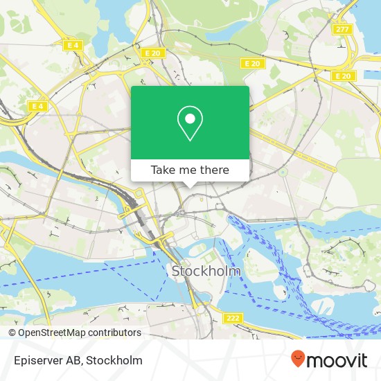 Episerver AB map