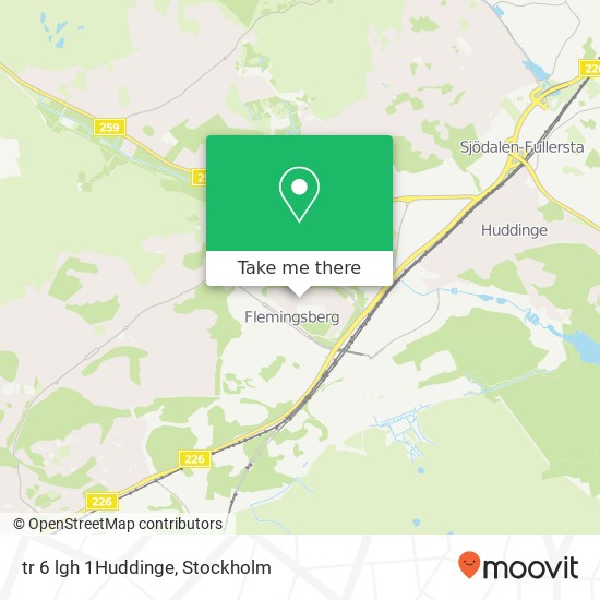 tr 6 lgh 1Huddinge map