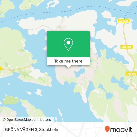 GRÖNA VÄGEN 3 map