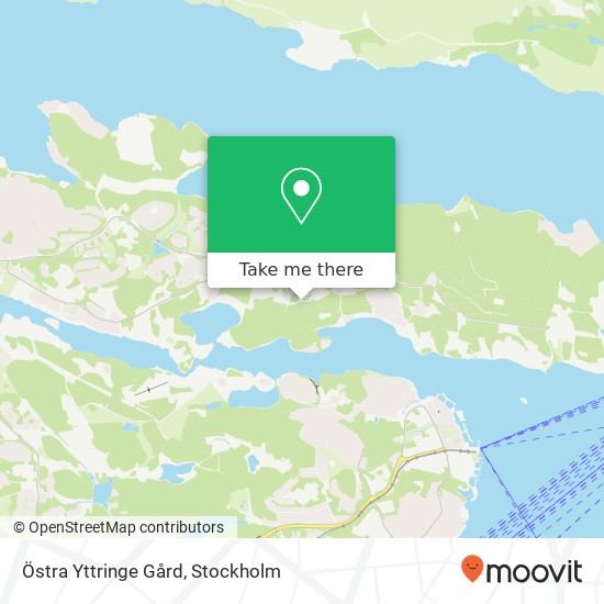 Östra Yttringe Gård map