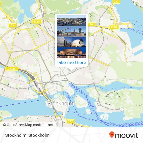 Stockholm map