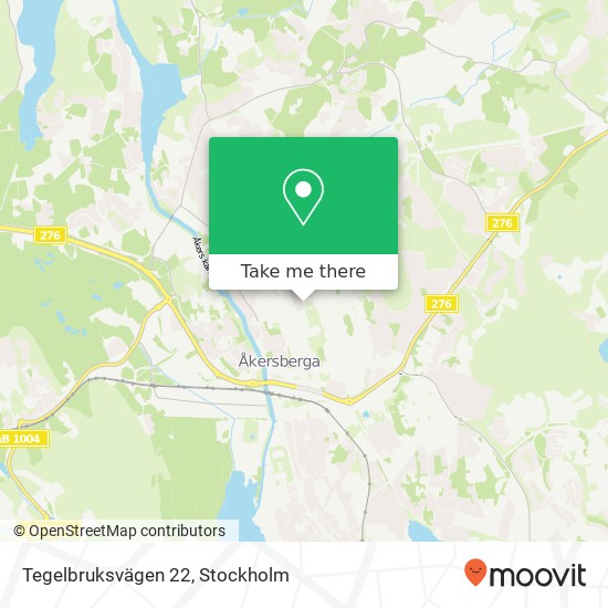 Tegelbruksvägen 22 map