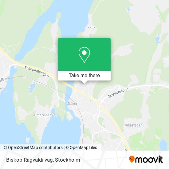 Biskop Ragvaldi väg map