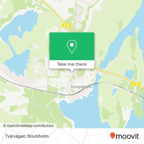 Tvärvägen map