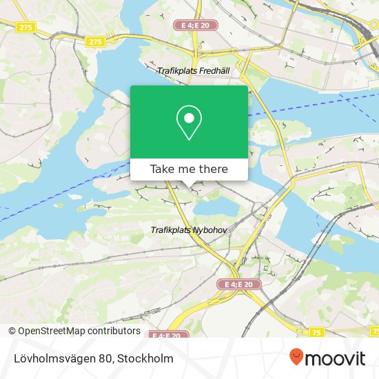 Lövholmsvägen 80 map