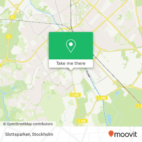 Slottsparken map