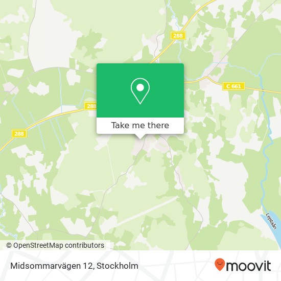 Midsommarvägen 12 map