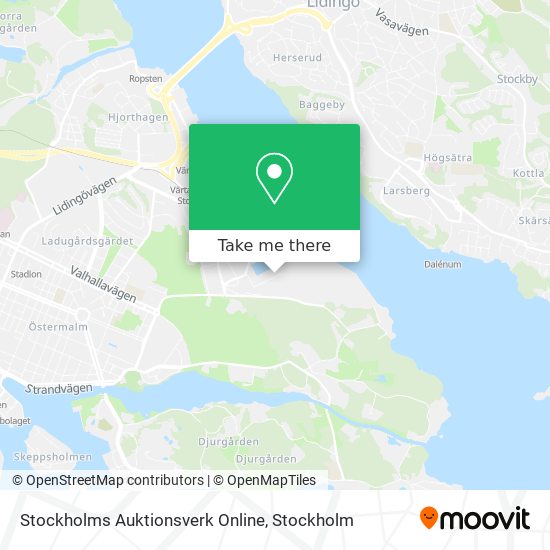 Stockholms Auktionsverk Online map