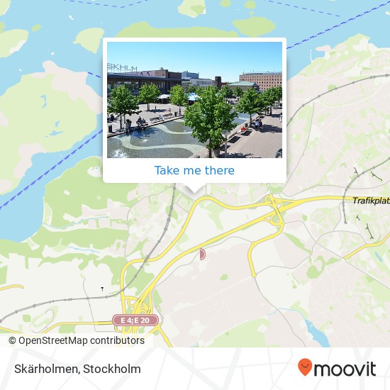 Skärholmen map