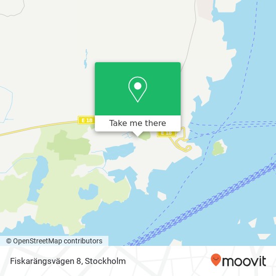 Fiskarängsvägen 8 map