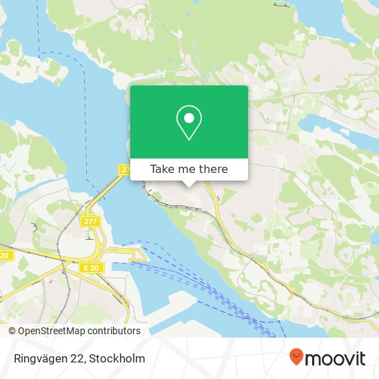 Ringvägen 22 map