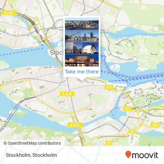 Stockholm map