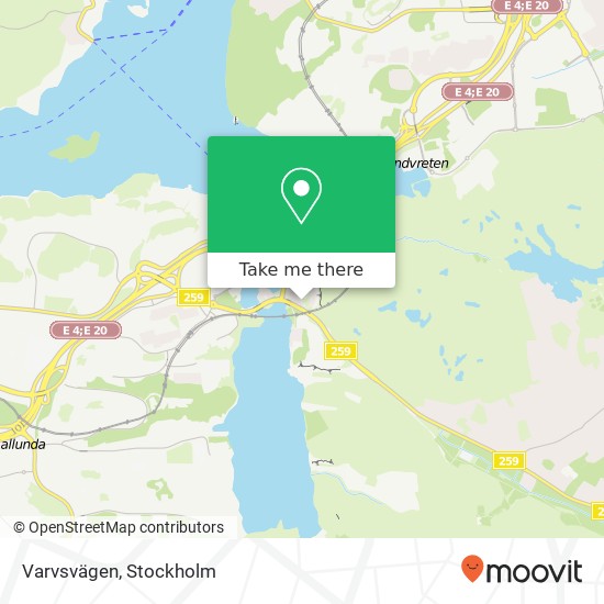 Varvsvägen map