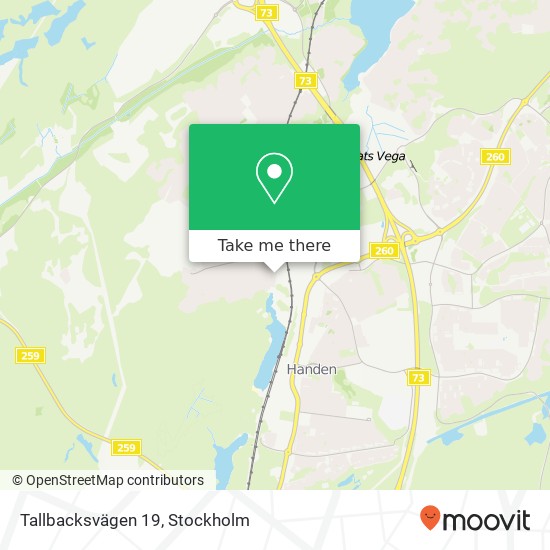 Tallbacksvägen 19 map