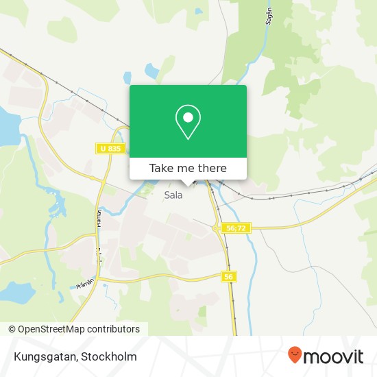 Kungsgatan map