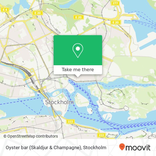 Oyster bar (Skaldjur & Champagne) map