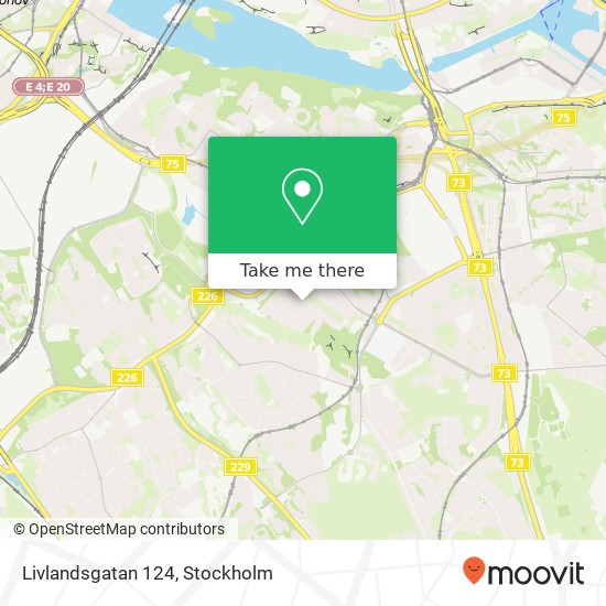 Livlandsgatan 124 map