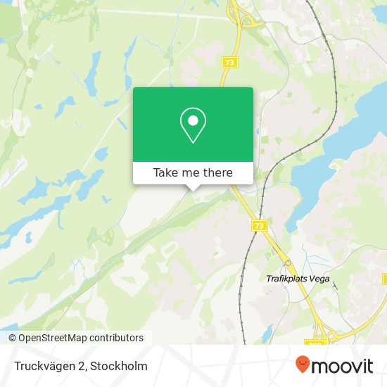 Truckvägen 2 map