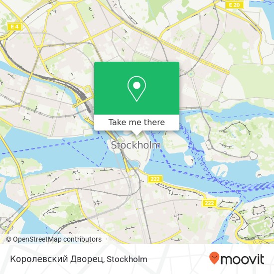 Королевский Дворец map