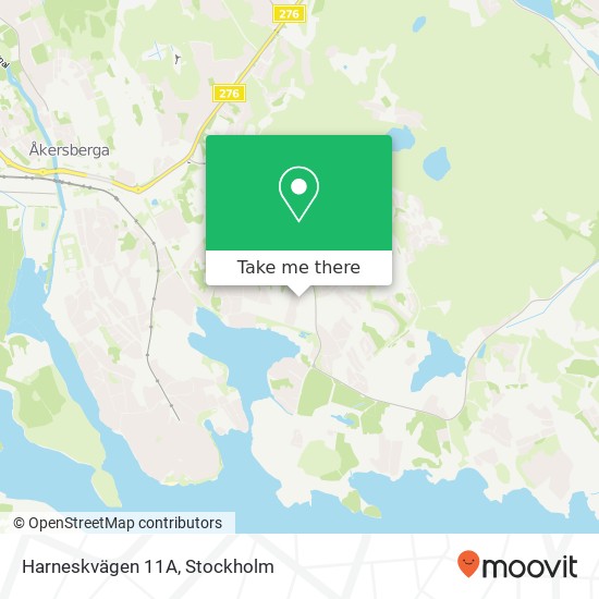 Harneskvägen 11A map