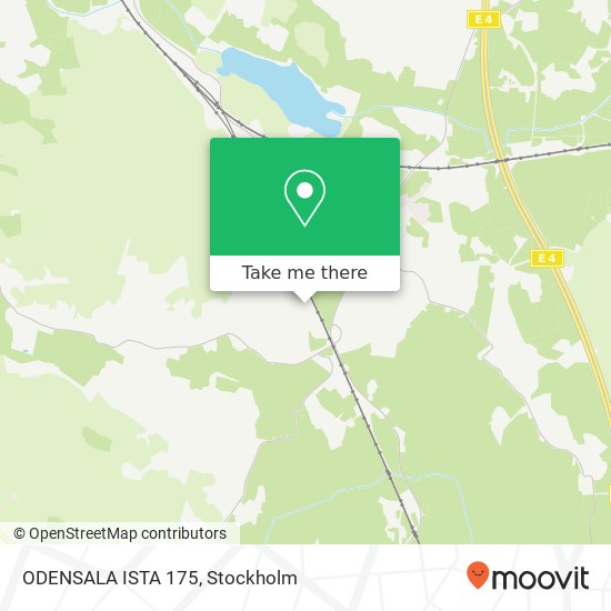 ODENSALA ISTA 175 map