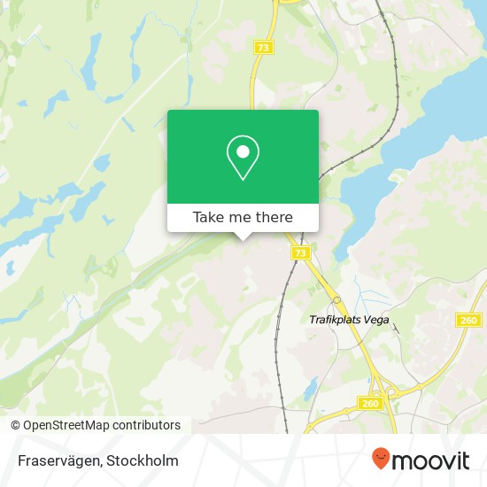 Fraservägen map